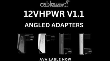 CableMod آداپتور برق 16 پین زاویهدار، برای پردازندههای گرافیکی Nvidia