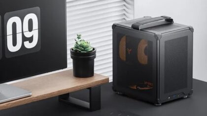 کیس C6-ITX با بدنه توری شکل و دسته حمل و نقل هوشمند معرفی شد