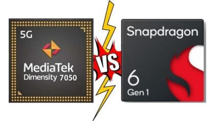 مقایسه MediaTek Dimchens 7050 با Qualcomm Snapdragon 6 Gen 1: کدام پردازنده برای شما مناسب تر است؟
